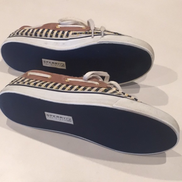 Sperry Topsider slick bottoms 9M - Picture 4 of 6